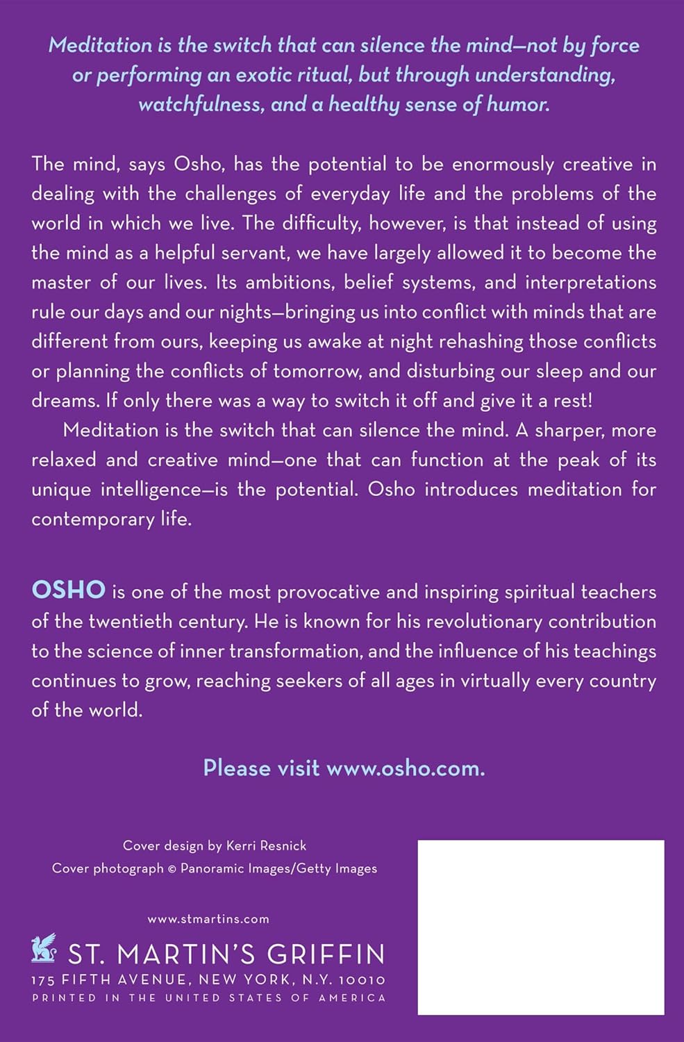 Learning to Silence the Mind ENGLISH OSHO BOOK